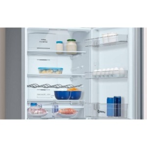 Nevera Combi Balay 3KFE565GI No Frost 326 L Cristal Antracita-Clase E
